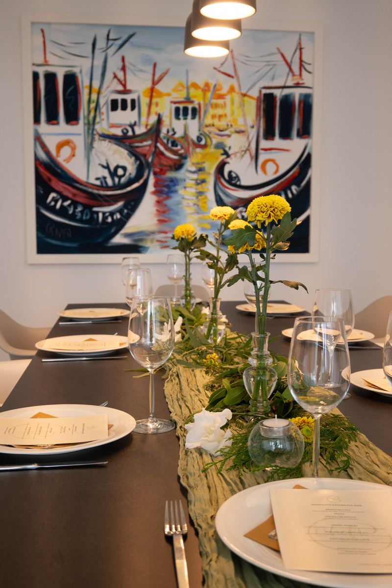 Mesa privada en villa