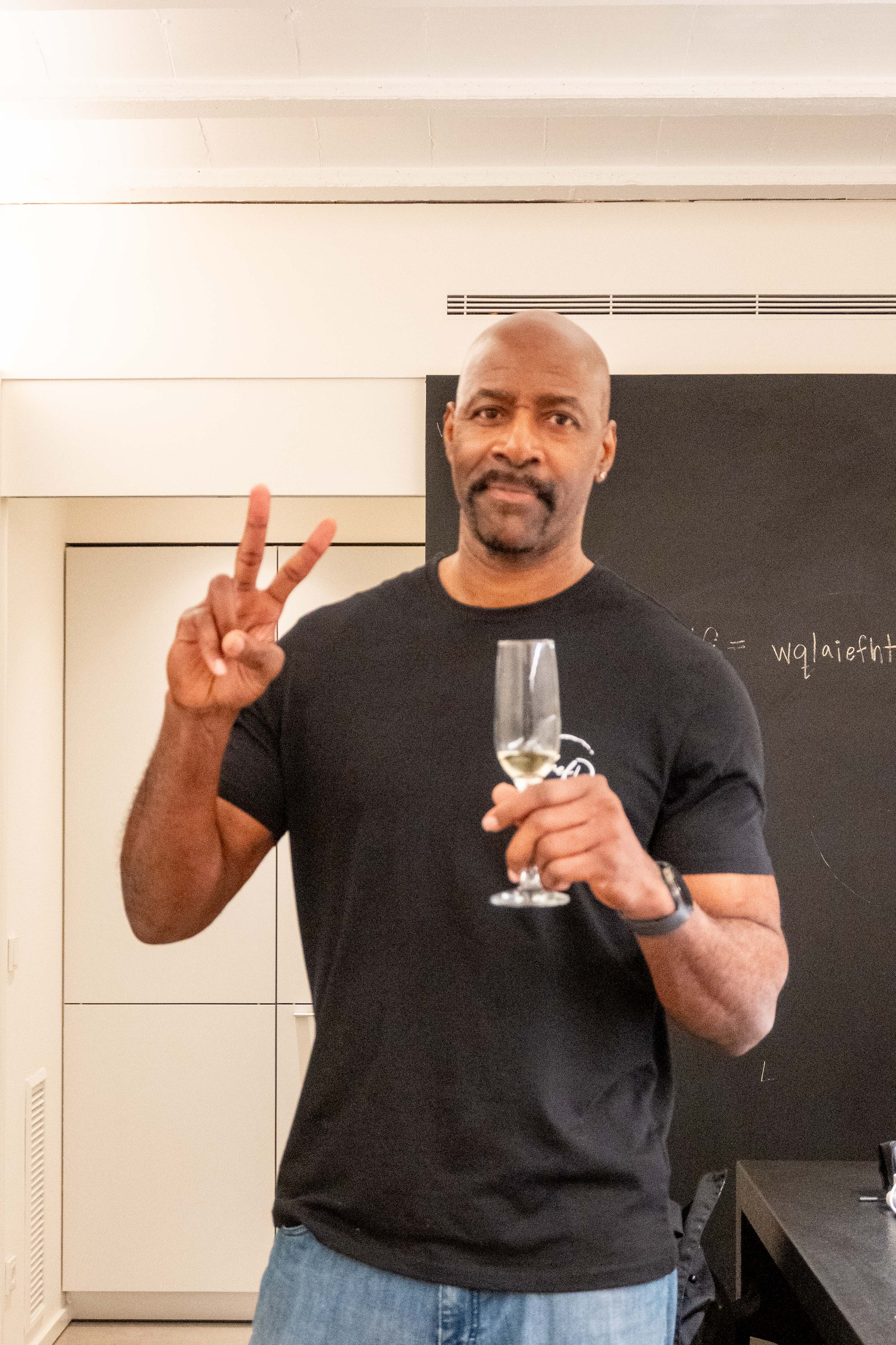 Chef Middleton cocinando